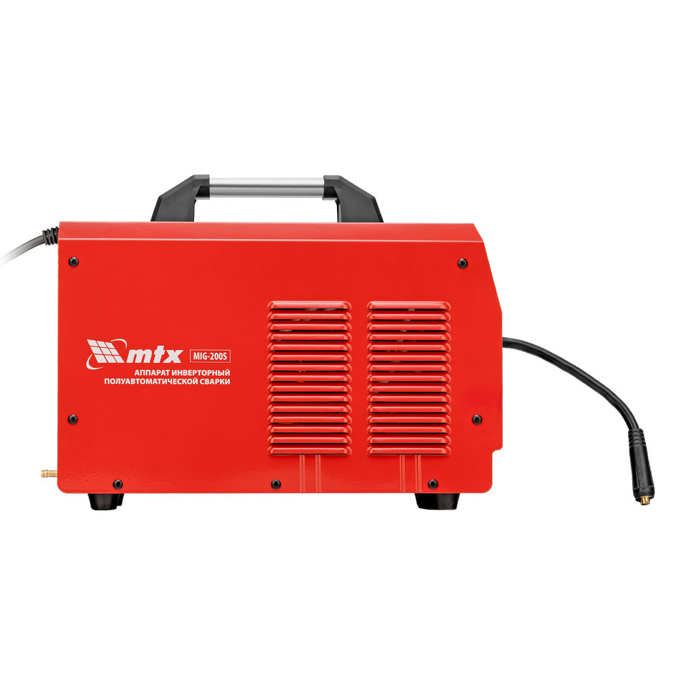 Аппарат инвертор. полуавтомат. cварки MIG-200S, 200A, ПВ 60%, катушка 5 кг MTX (94303)