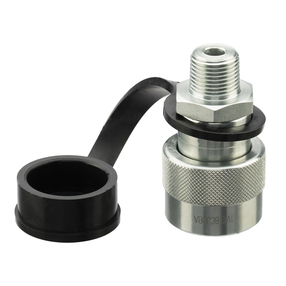 Быстроразъёмное соединение гидравлическое; 700 бар; 3/8 NPT; розетка, внешняя резьба, GARWIN INDUSTRIAL, 819045-0-38