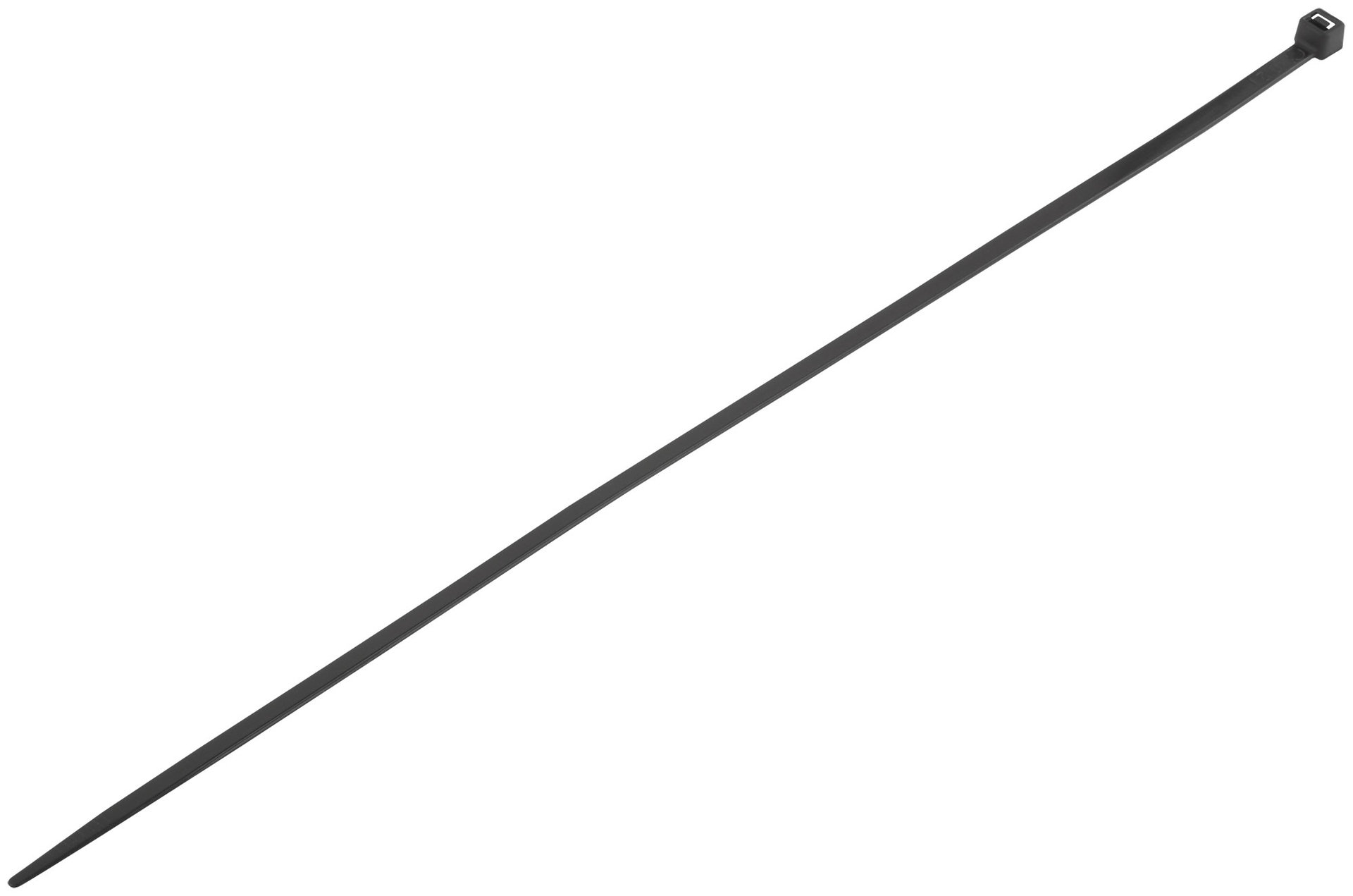 Хомуты нейлоновые для проводов, черные 100 шт., 4,8х300 мм (60356)