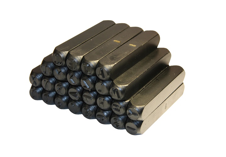 Клейма буквенные № 6 латиница твердосплавные NINZ