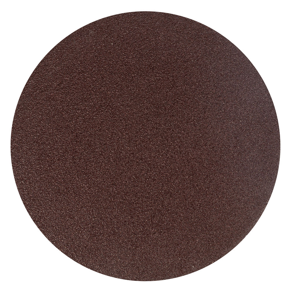 Круг абразивный на ворсовой подложке под липучку, P 80, 125 мм, 10 шт Сибртех (738457)