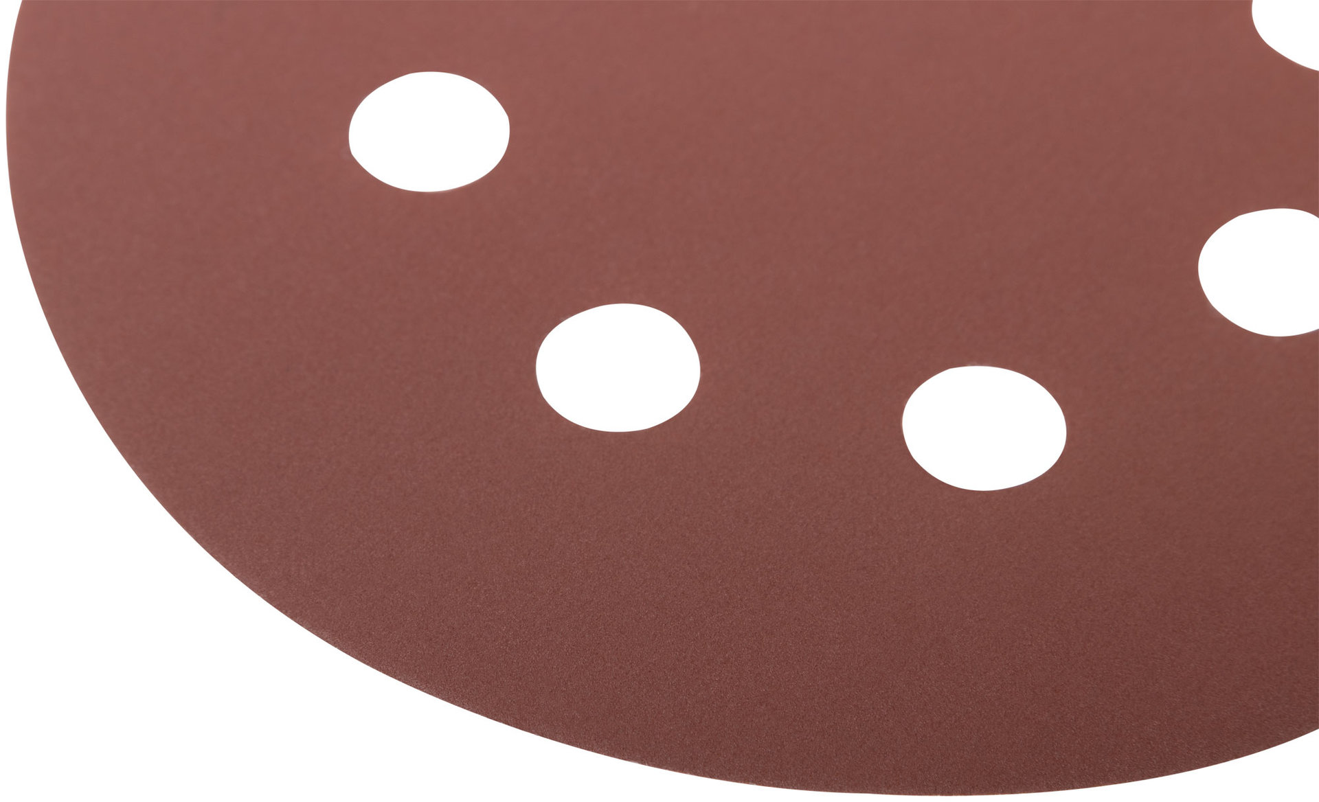 Круги шлифовальные с отверстиями (липучка), алюминий-оксидные, 125 мм, 5 шт. Р 600 (39678)