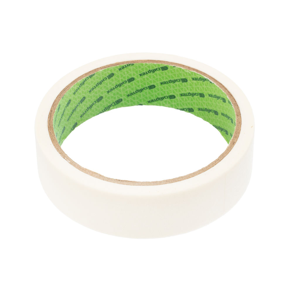 Лента малярная, эконом, 25 мм x 15 м, на бумажной основе Сибртех (88883)