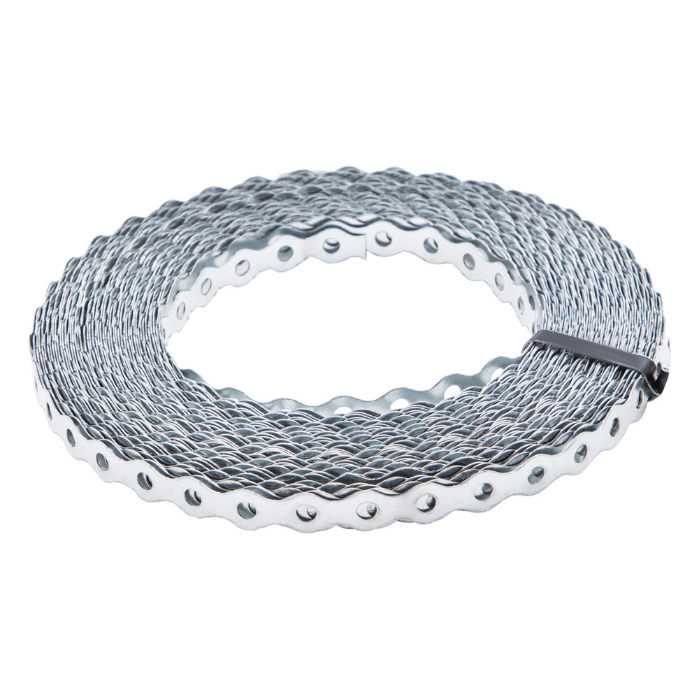 Лента перфорированная вентиляционная, волна, 0.55 мм, LP VLN 1.2 см х 25 м, цинк Сибртех (46552)