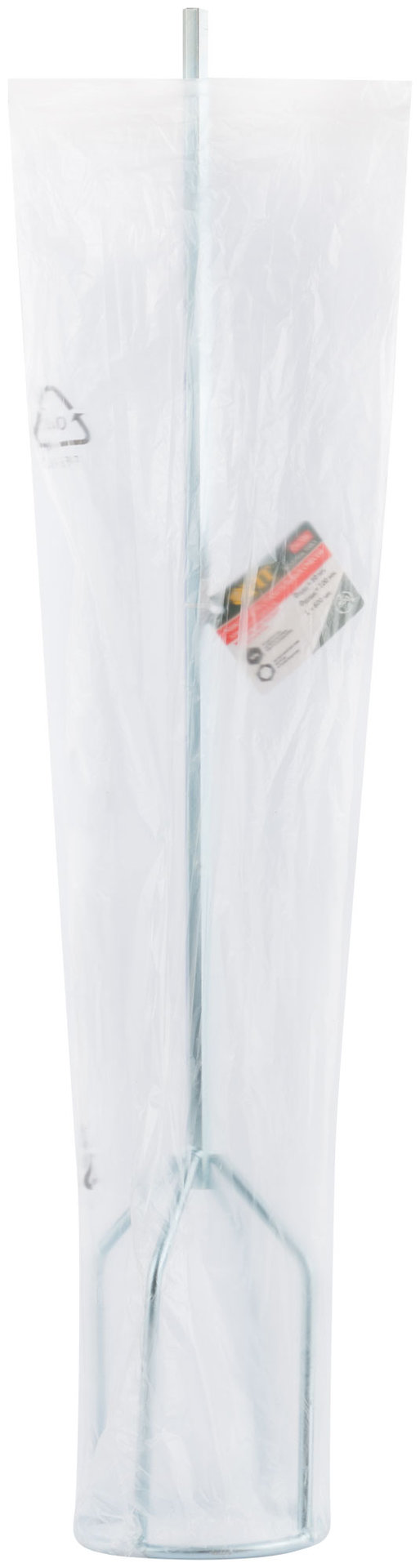 Миксер для строительных смесей повышенной вязкости оцинкованный 100х600 мм (04206)