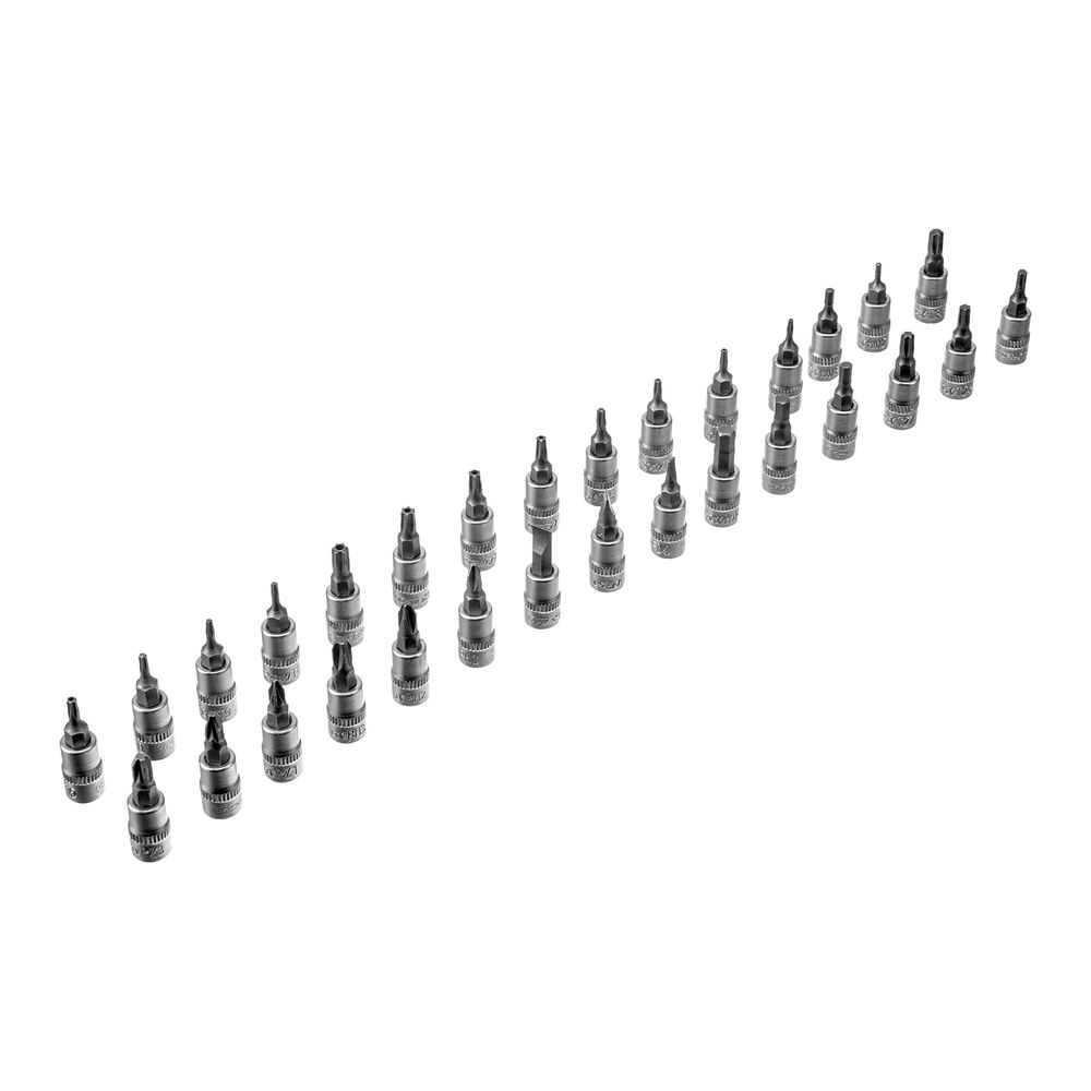 Набор инструментов, 1/2, 3/8, 1/4, пластиковый кейс 172 предм. Сибртех