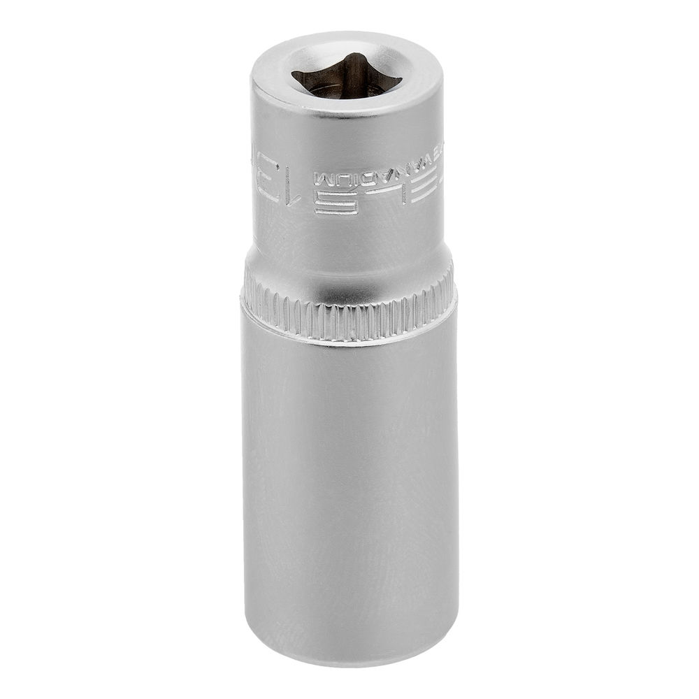 Набор удлиненных торцевых головок 1/4, шестигранные, CrV, 10 шт, 4-13 мм Stels