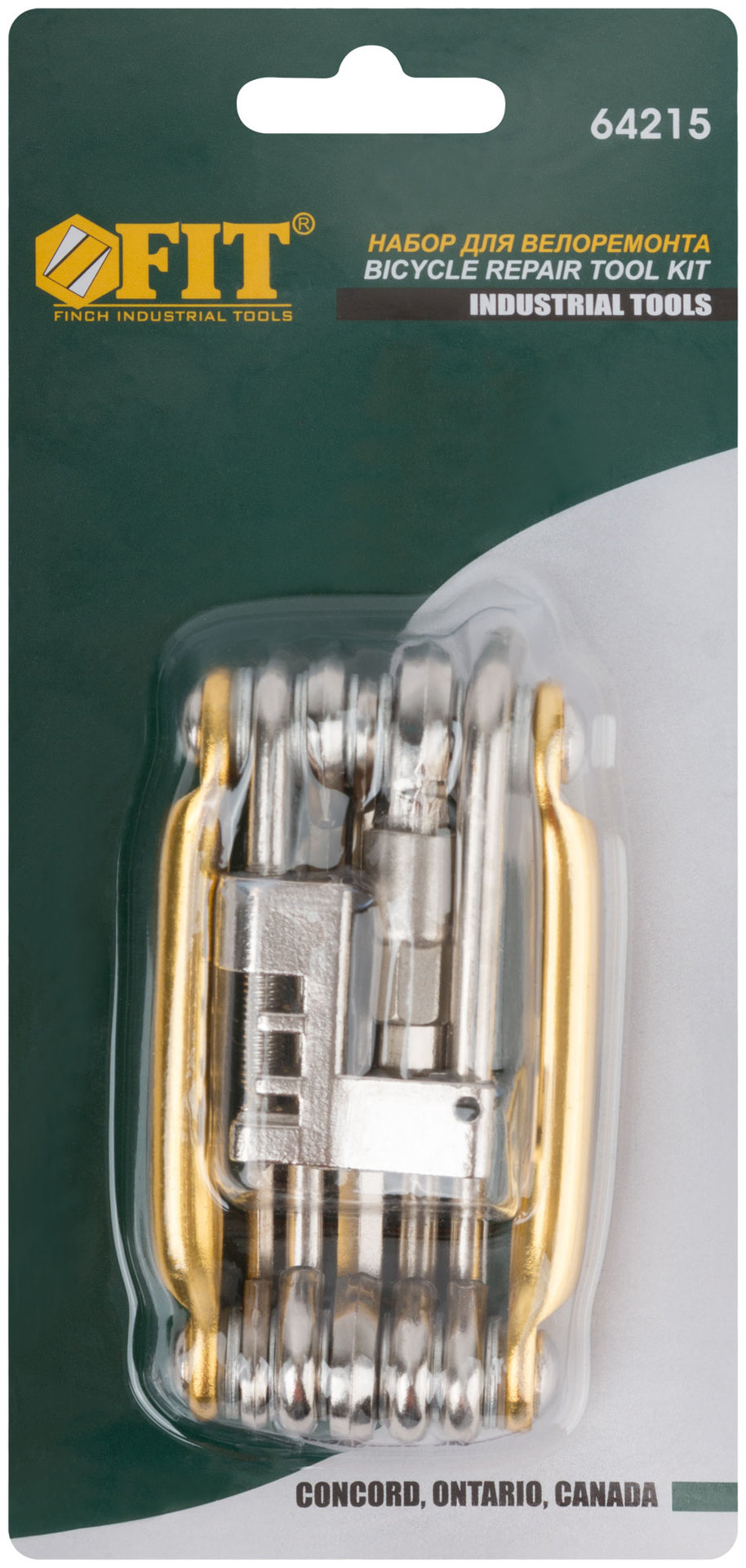 Набор велосипедный для мелкого ремонта CrV, 11 функций