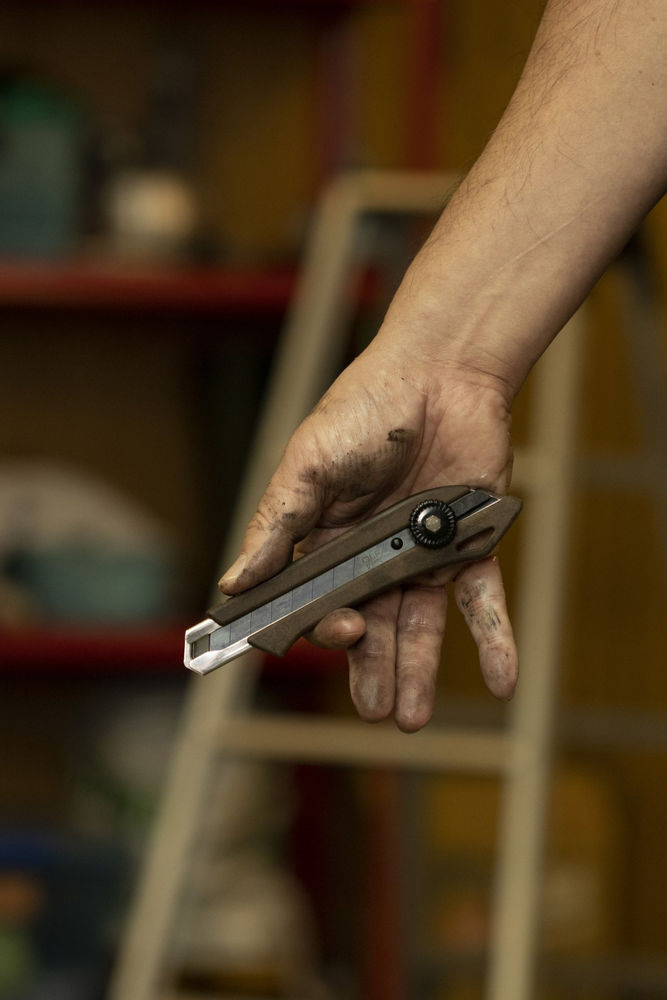 Нож с сегментированным лезвием WOOD-PP Models 18 мм OLFA OL-WD-L