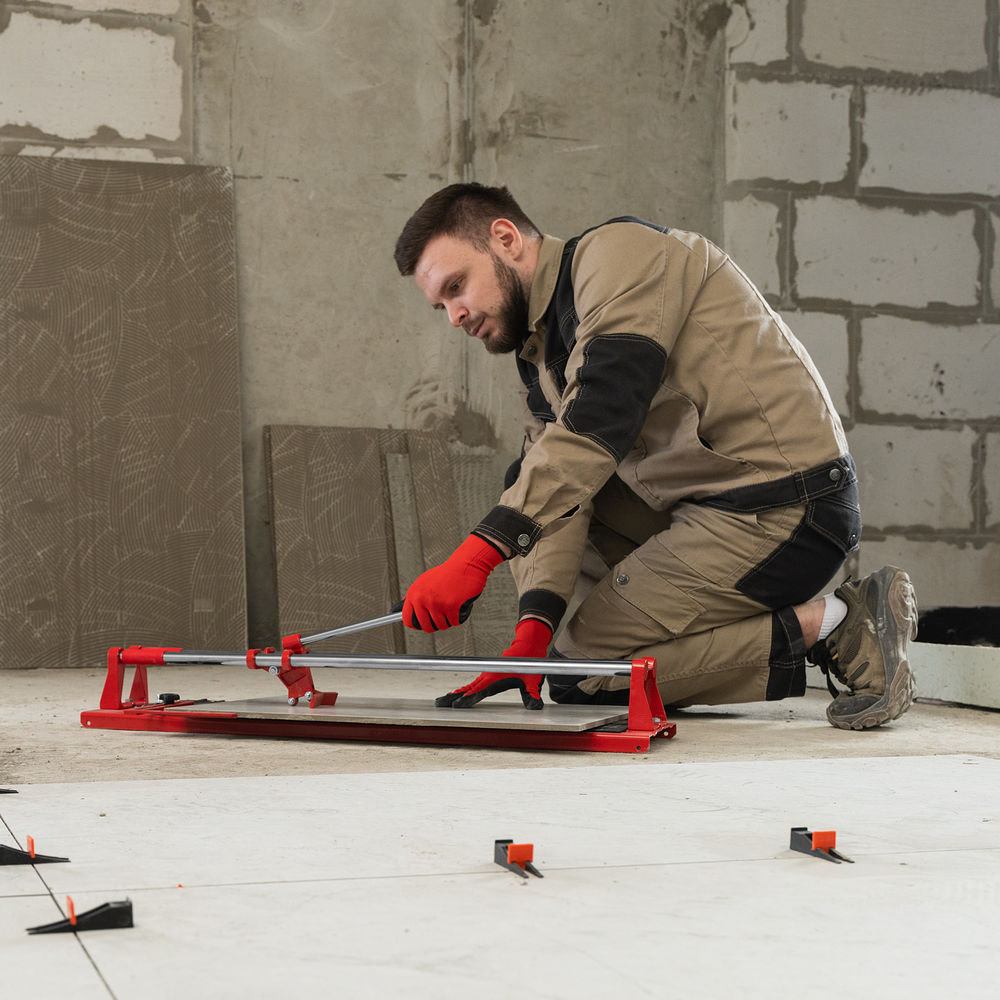 Плиткорез 600 х 16 мм, Балеринка, поворотный металлический угольник MTX (87658)