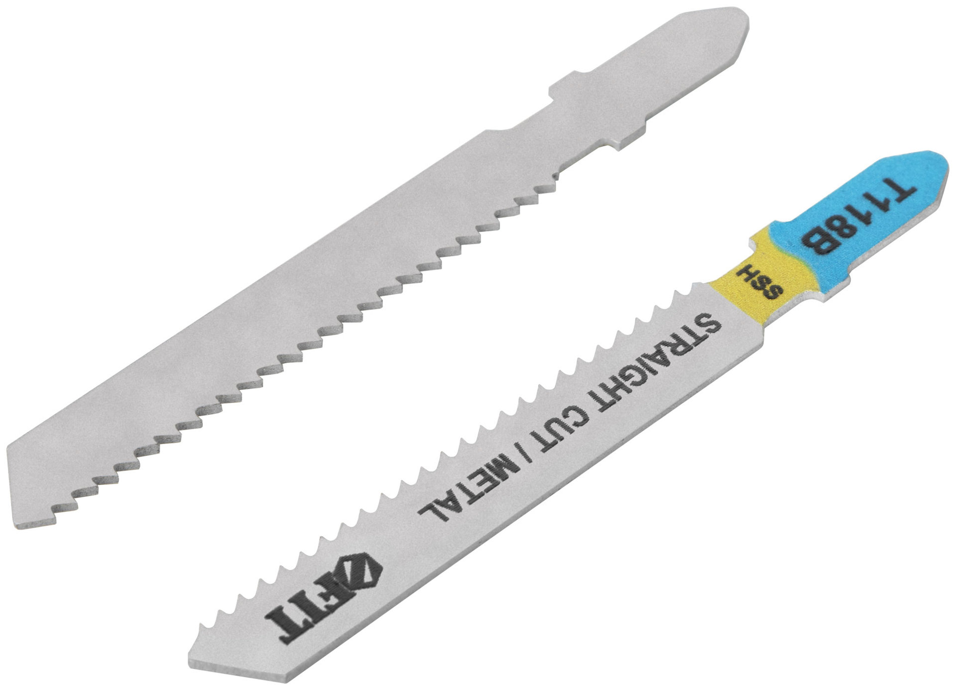 Полотна по металлу, HSS, фрезерованные, волнистые зубья, 76/51/2 мм (T118B), 2 шт. (40967)