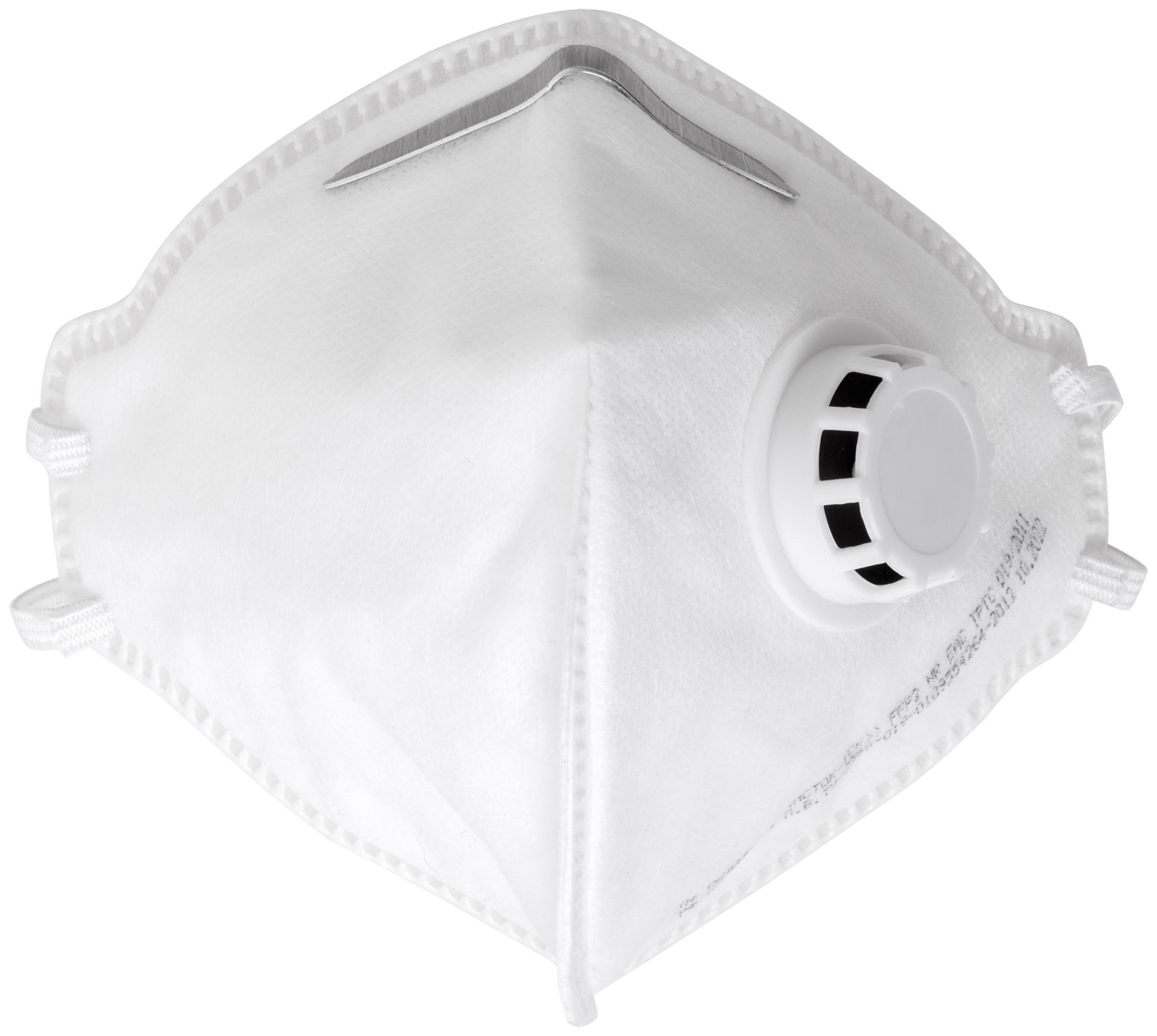 Полумаска фильтрующая, FFP2, складная, 4-х слойная, с клапаном (12292)