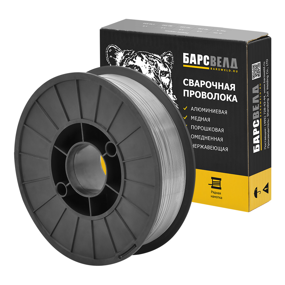 Проволока порошковая самозащитная БАРСВЕЛД E71T-11 ф 1,2 мм (E71T111205)