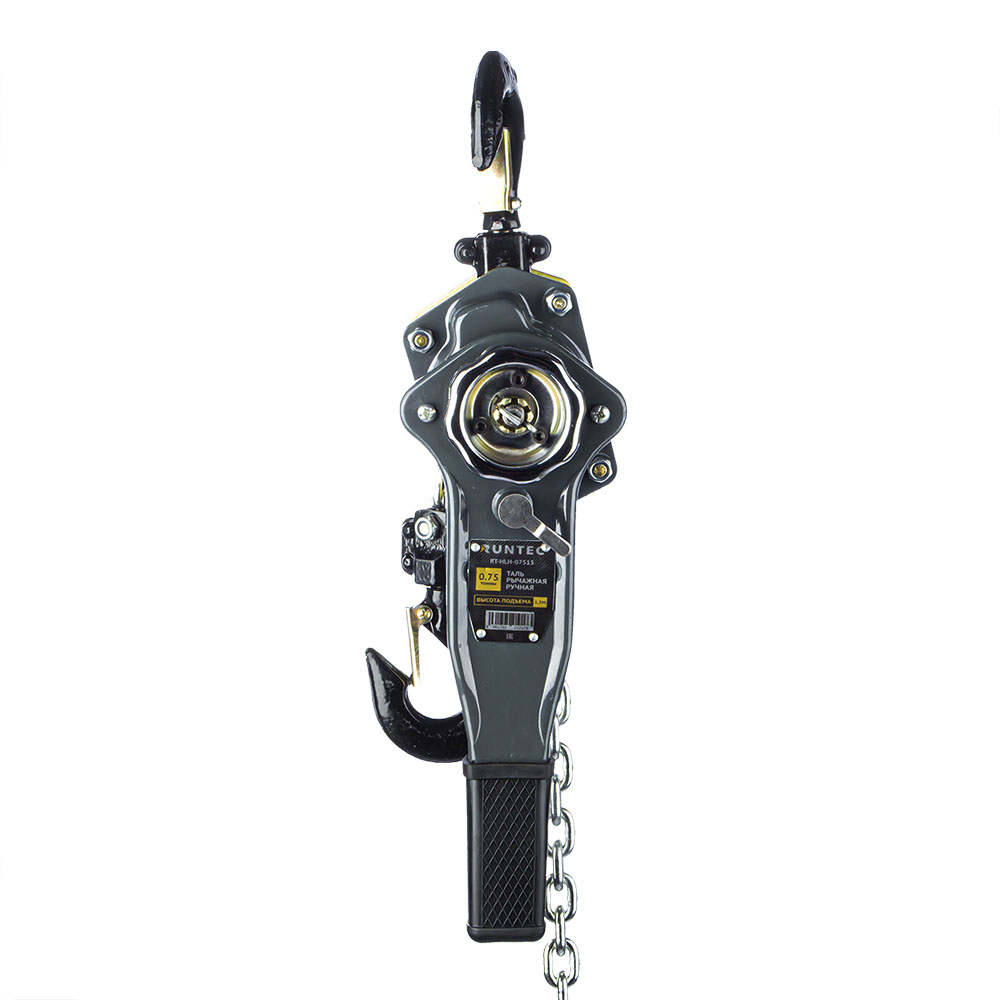 Таль рычажная ручная г/п 3 т, высота подъема 9 м RUNTEC RT-HLH-03090