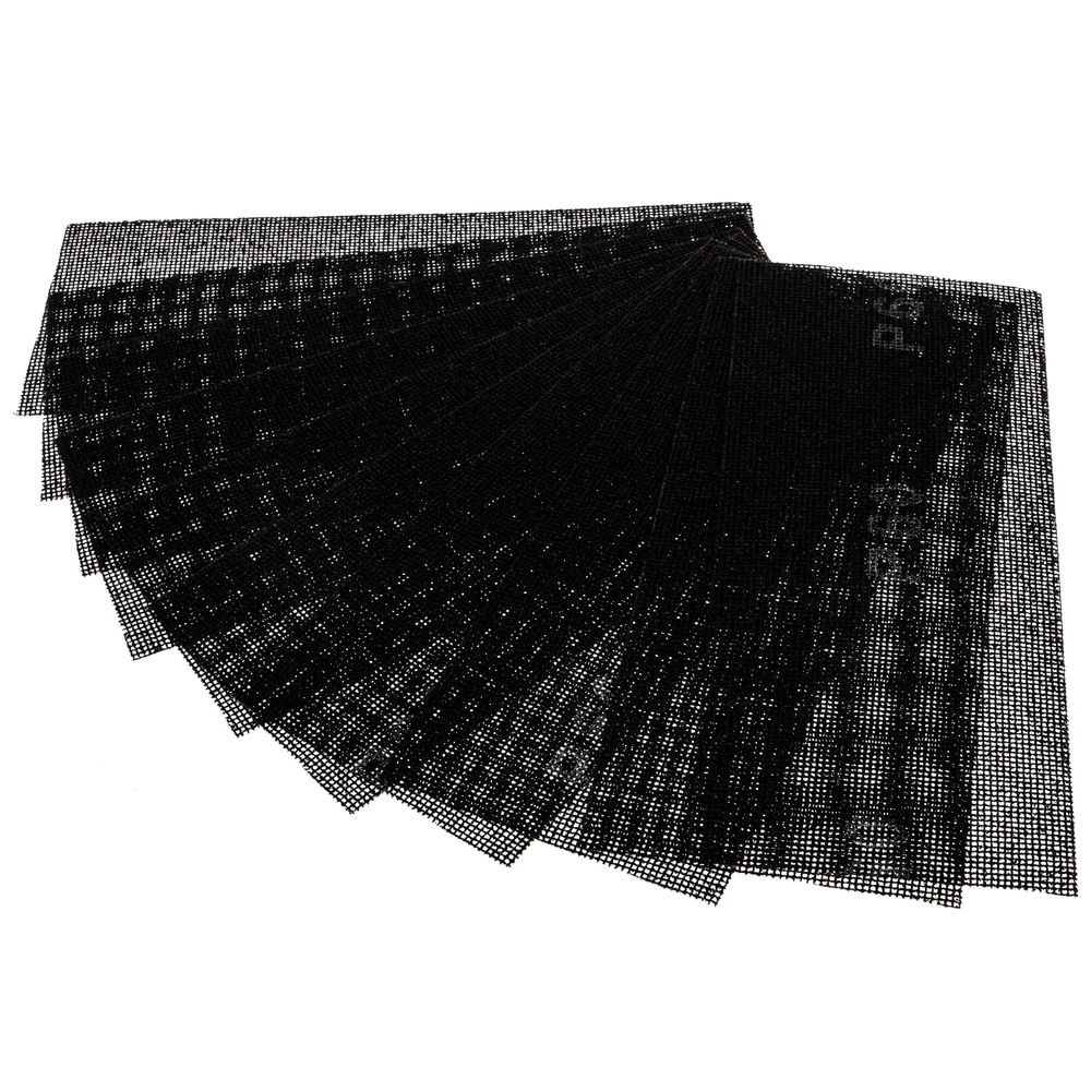 Сетка абразивная, P 60, 115 х 280 мм, 10 шт Sparta (751205)