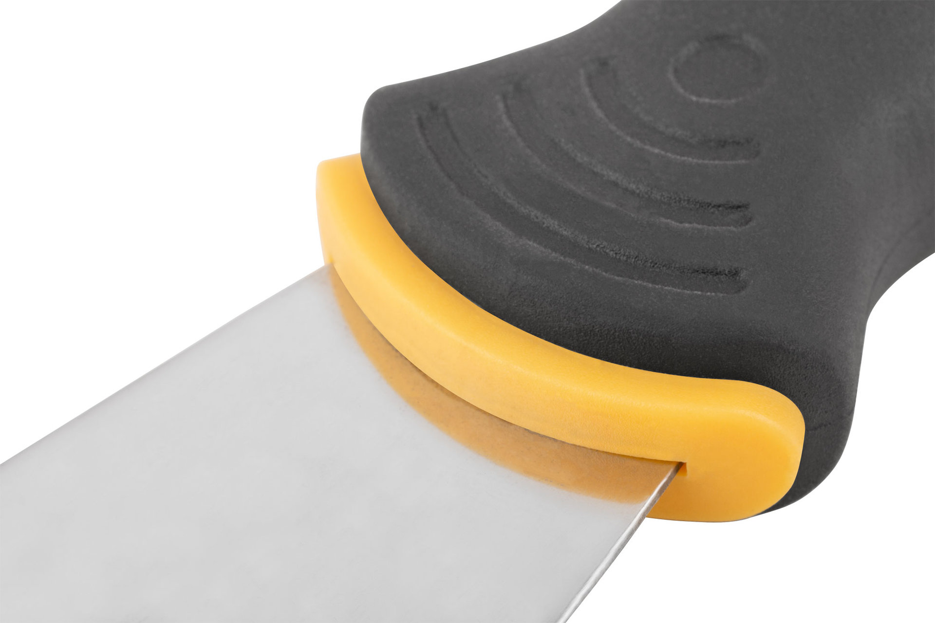 Шпатель, нерж.сталь, прорезиненная ручка 1,5 (38 мм) (06692)