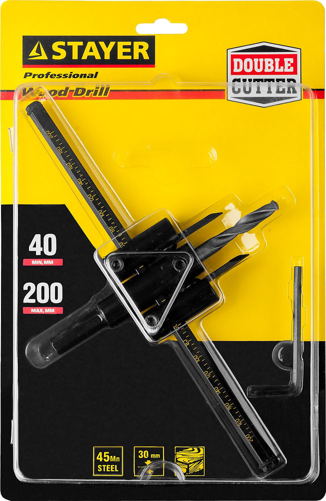 Сверло перовое по дереву Flat STAYER 40x152 мм 2950-40_z01  