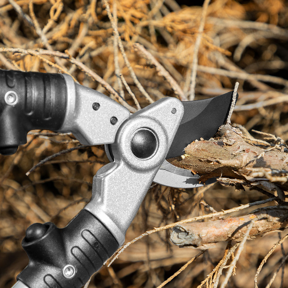 Сучкорез прямого реза, 610 мм, кованый, алюминиевые обрезиненные рукоятки, Forged Luxe, Palisad (605675)