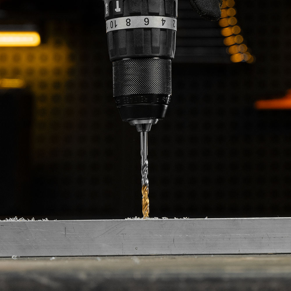 Сверло спиральное по металлу 5 x 86 мм, Р6М5, Golden Tip Denzel (718233)