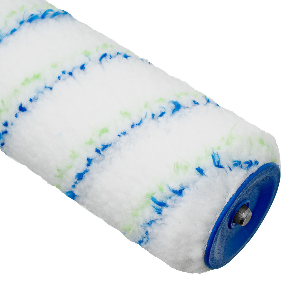 Валик Водные краски, 250 мм, ворс 12 мм, D 48 мм, D ручки 8 мм, полиэстер Сибртех (80137)