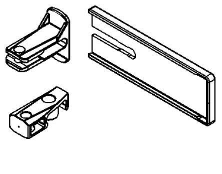 Запчасть: Ремкомплект для струбцин KR/KRV/KRE/KREV..-2K, 3x защитный элемент, 2x контактный элемент, 1x зажим (BE-3101775)