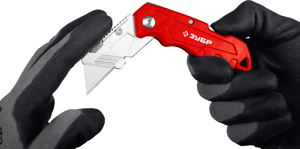 Универсальный складной нож А24 ЗУБР 09222