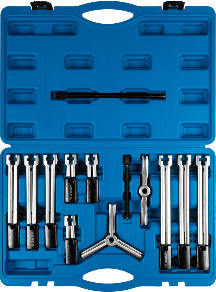 Набор съемников со сменными захватами в кейсе Профессионал ЗУБР 43305-H13