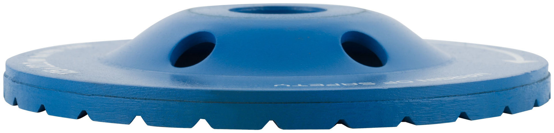 Диск алмазный шлифовальный, посадочный диаметр 22,2 мм, Турбо широкие сегменты 125 мм (39520М)