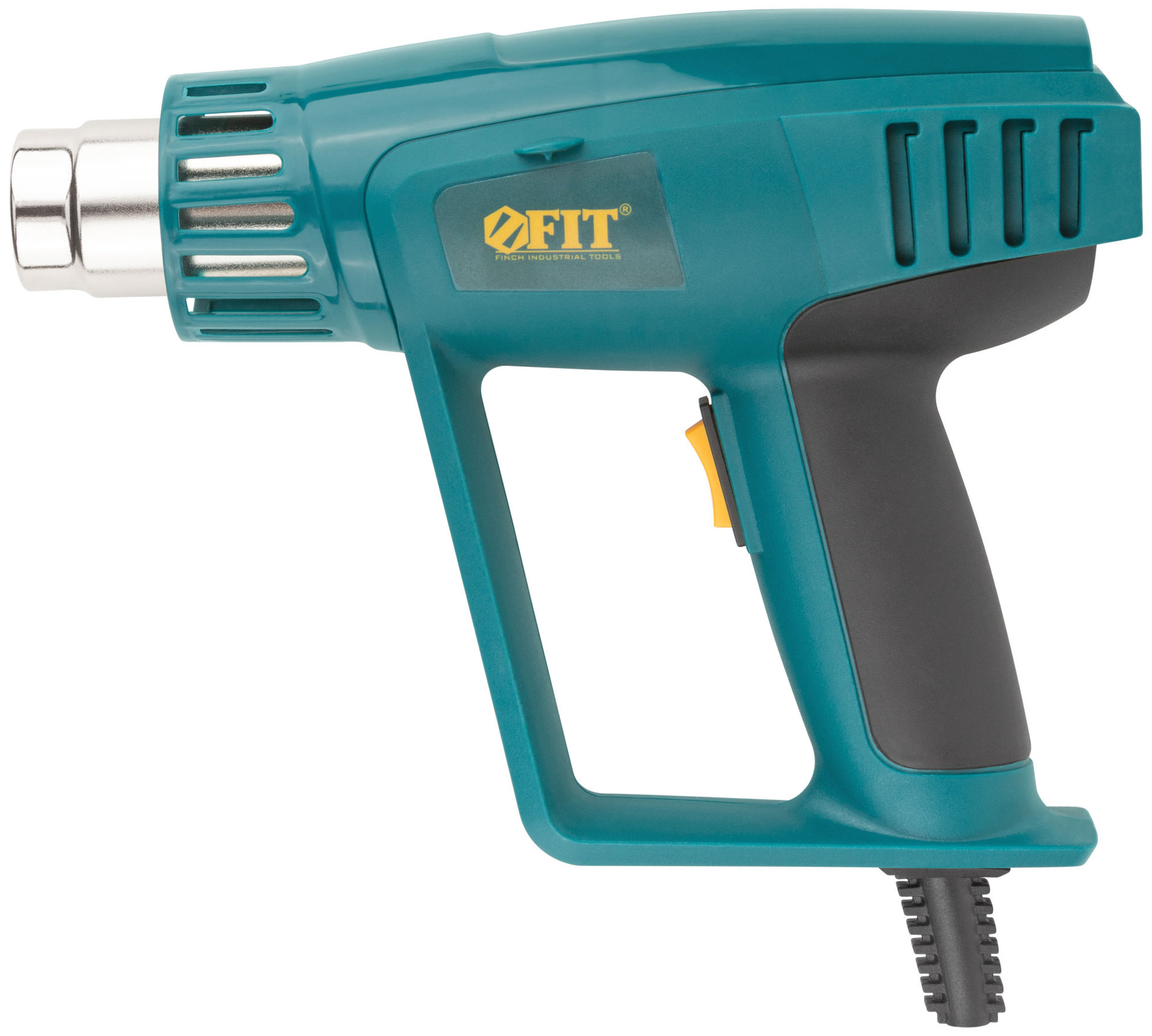 Фен технический 2000 Вт; 250/500 °C; 250/550 л/мин; рез. накл.; коробка (80607)