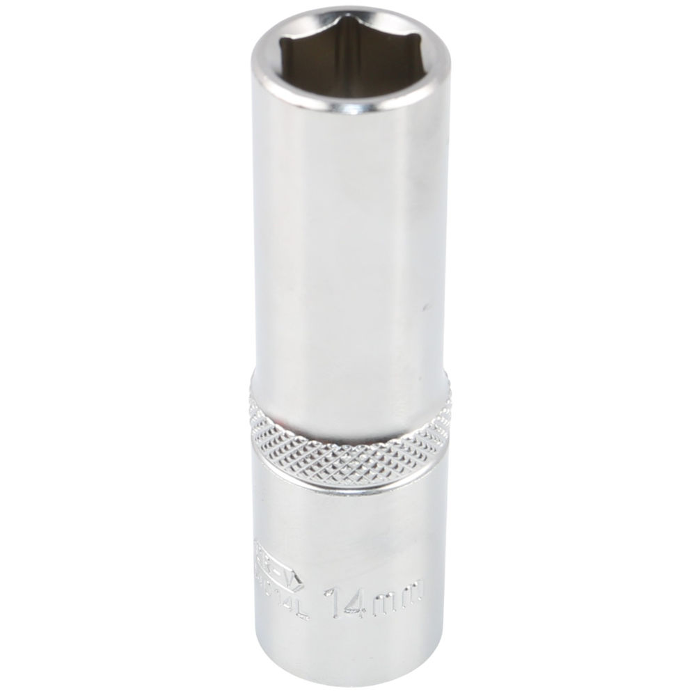 Головка, 1/2, 14 мм, торцевая, 6-гранная, глубокая, Licota, N4014L