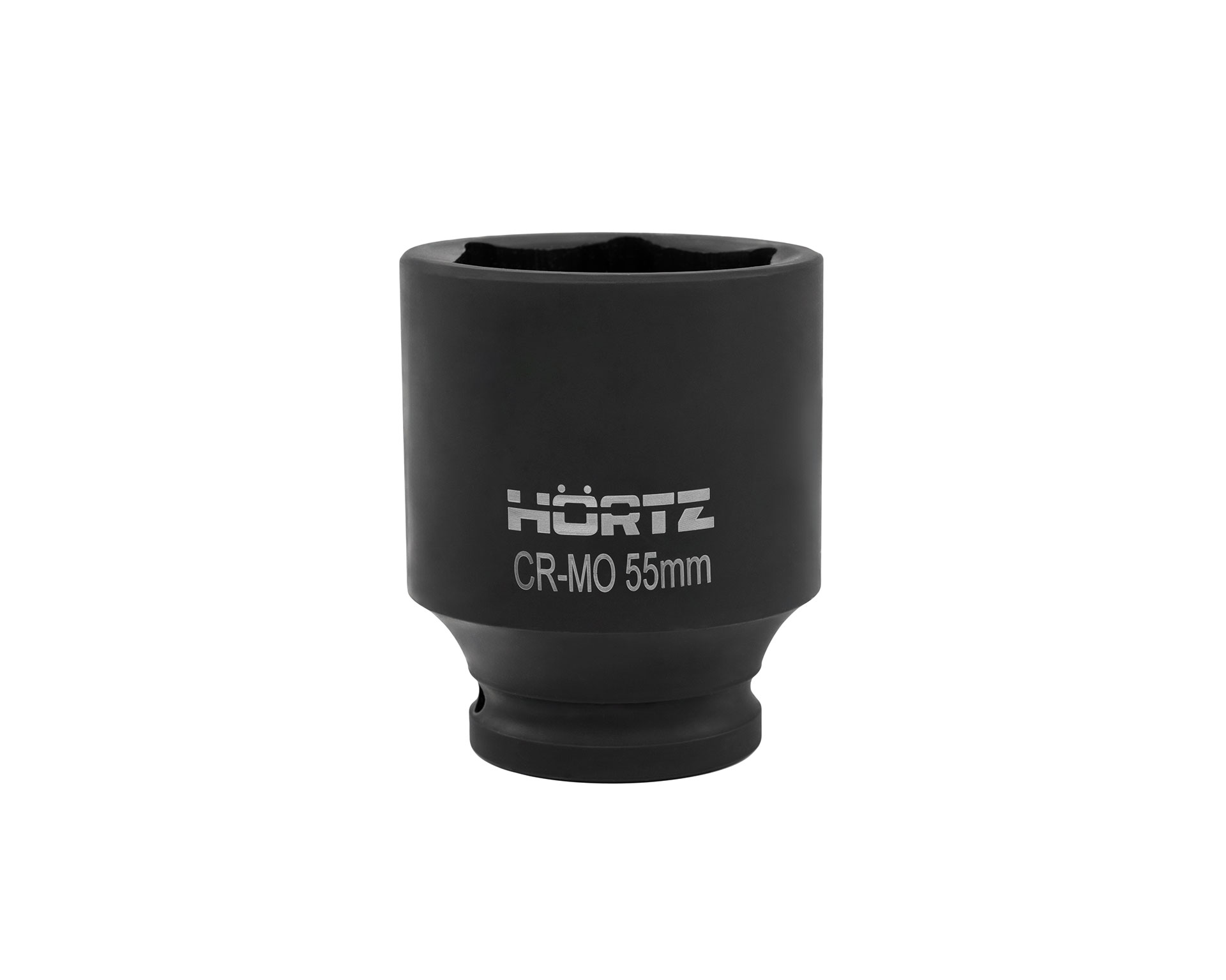 Головка торцевая сменная ударная глубокая 6-гранная 55  3/4 HORTZ