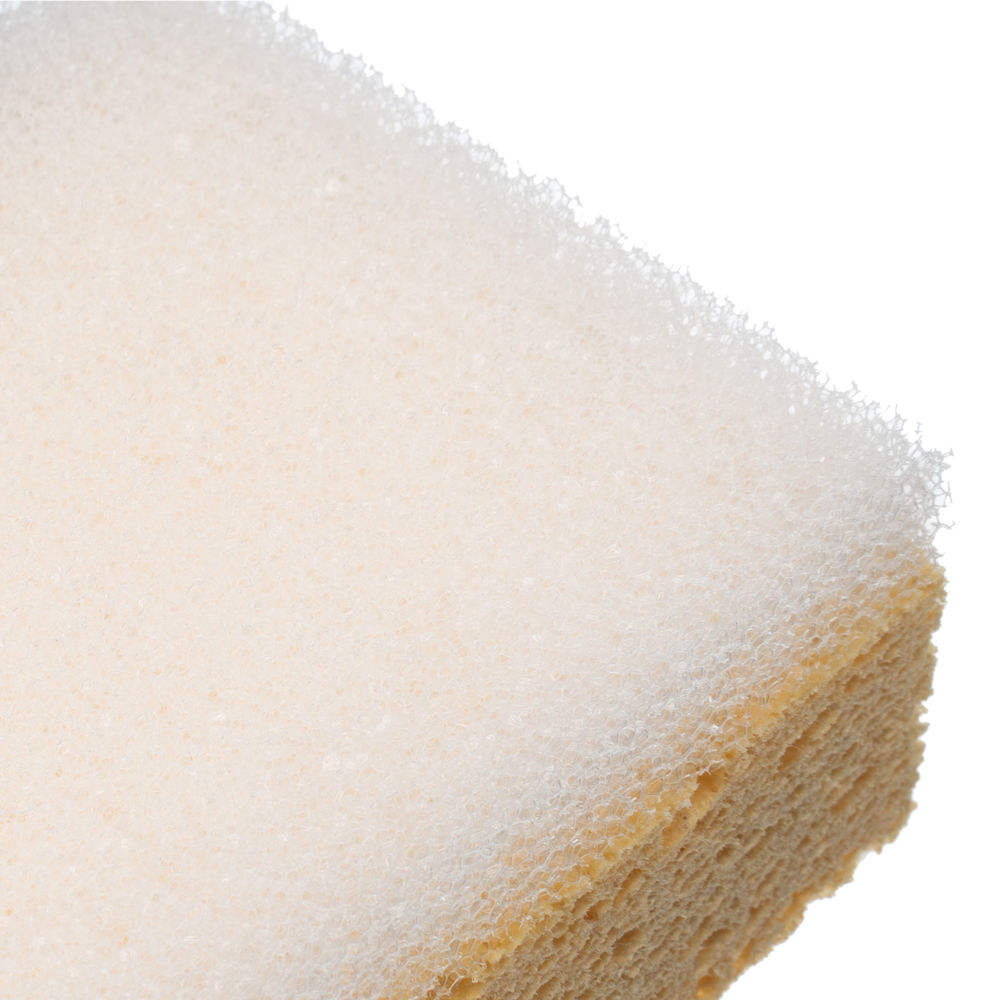 Губка целлюлозная комбинированная для удаления эпоксидной затирки 150 x 95 x 50 мм, Сибртех (86838)