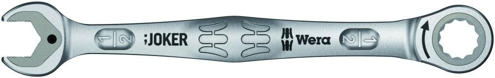 Ключ гаечный комбинированный с трещоткой 1/2 x 177 мм Joker 6000 WE-073283