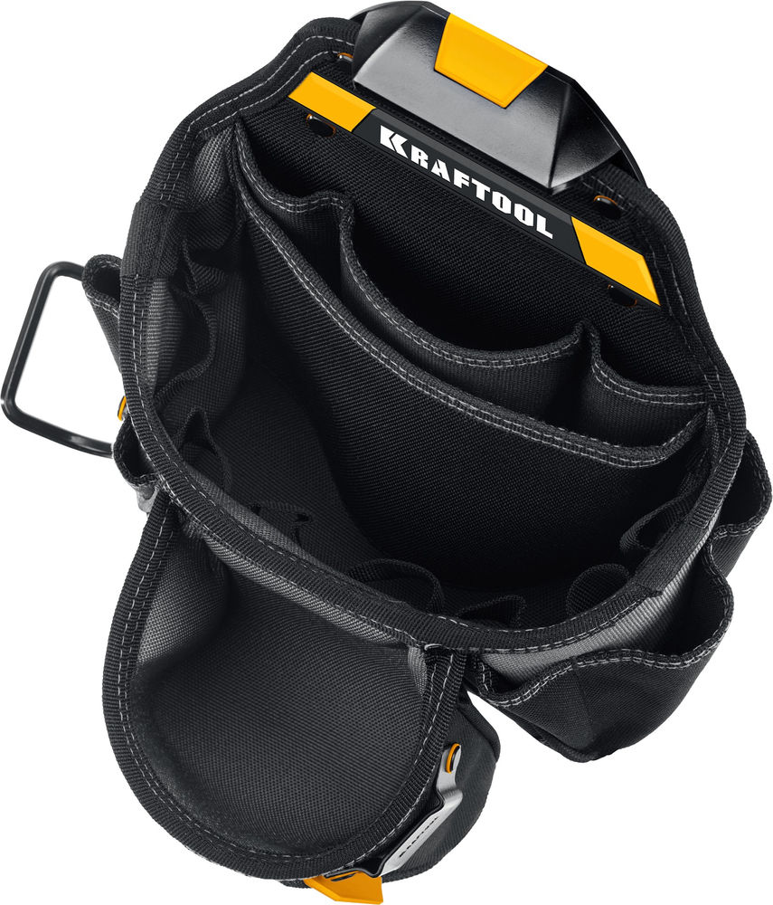 Пояс монтажника в комплекте: пояс монтажника и 2 большие сумки KBS-3L KRAFTOOL 38761
