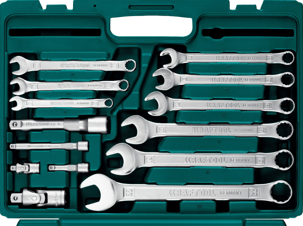 Набор инструмента универсальный 82 предм., (1/2+1/4) X-Drive 82 KRAFTOOL 27887-H82