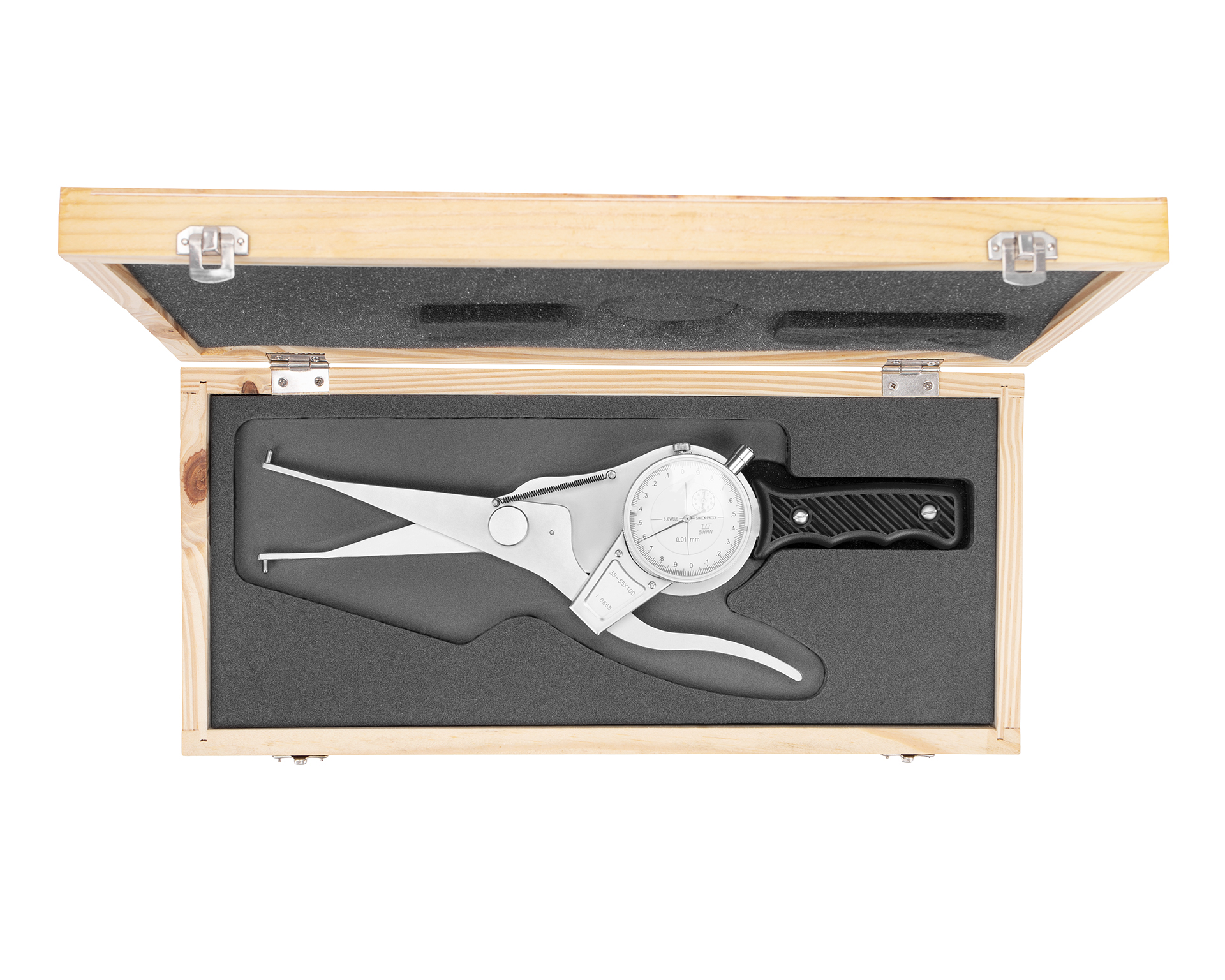 Кронциркуль индикаторный 35-55мм (L=100) 0.01 д/внутренних измерений SHAN