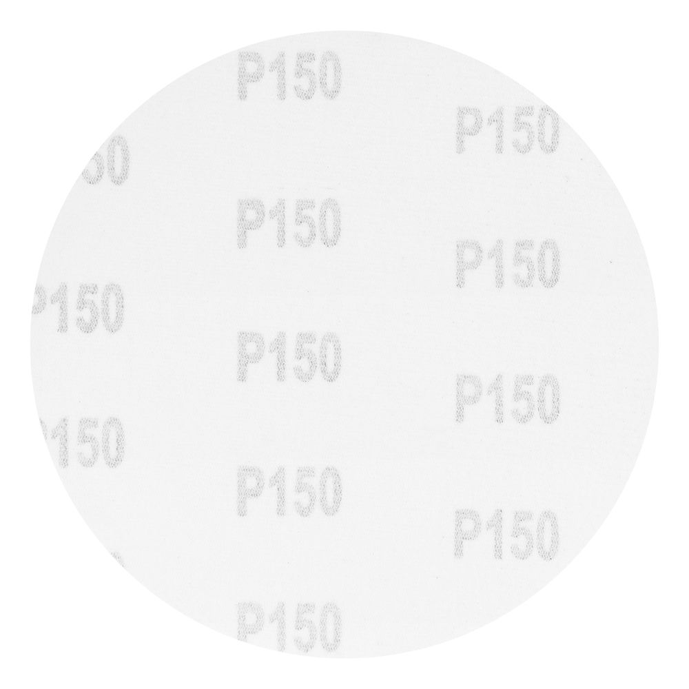 Круг абразивный на ворсовой подложке под липучку, P 150, 150 мм, 5 шт Matrix (73889)