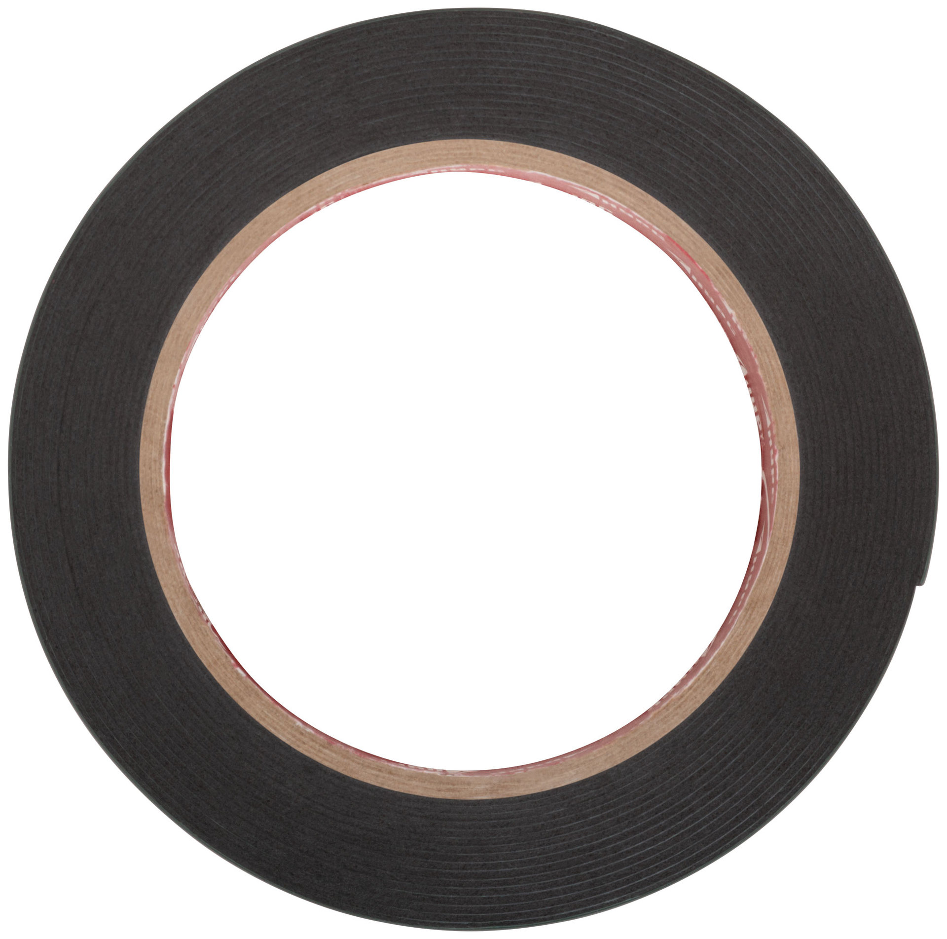 Лента монтажная клейкая на вспененной основе, черная 25 мм х 5 м (11789)