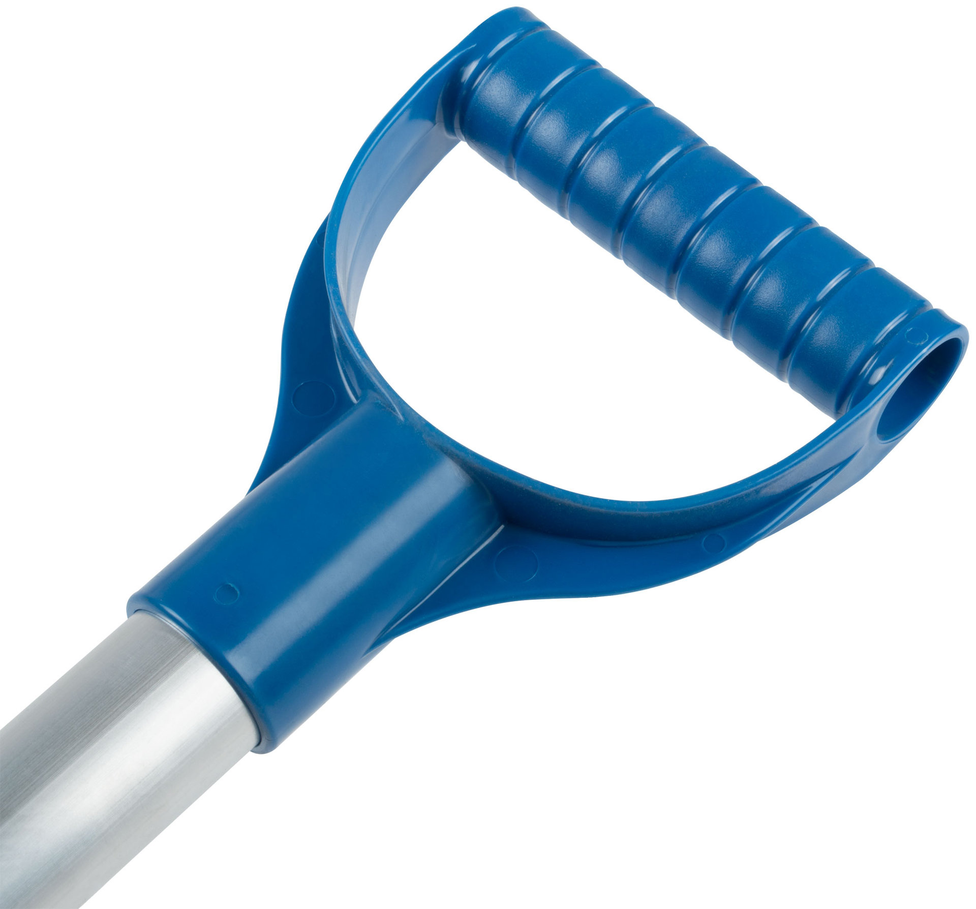 Лопата для уборки снега Профи поликарбонатная, алюминиевый черенок, средняя 460х420х1350 мм (68118)