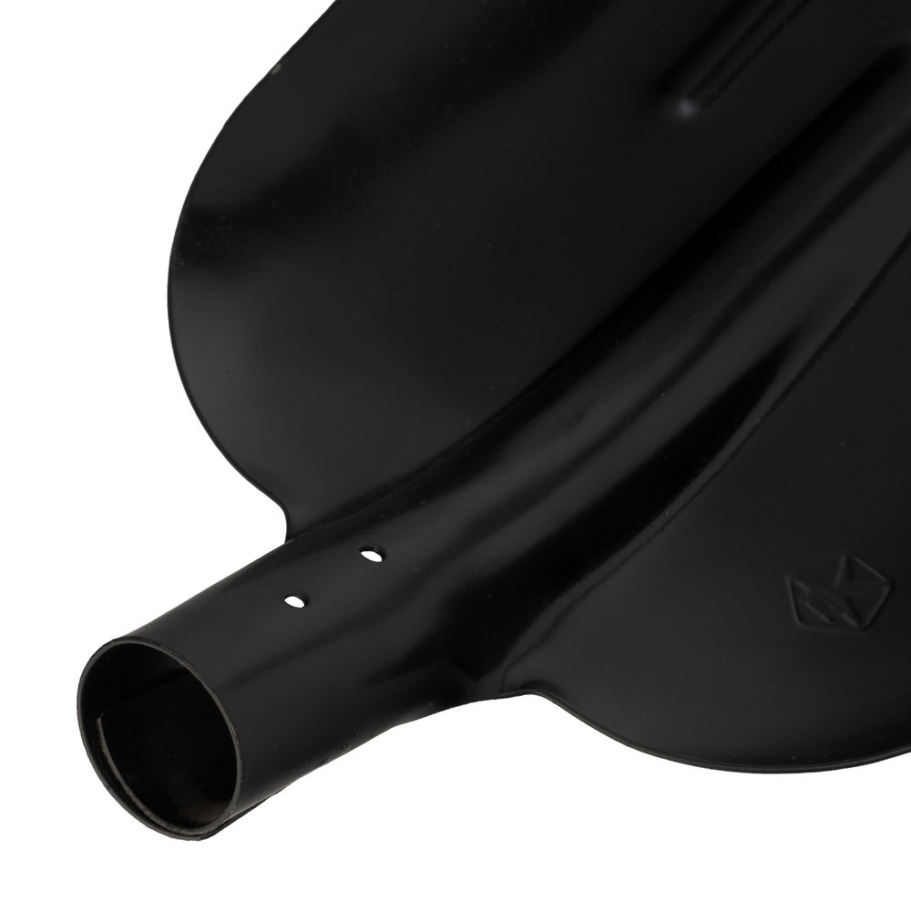 Лопата совковая, 230х280 мм, ребра жесткости, без черенка, (61420)