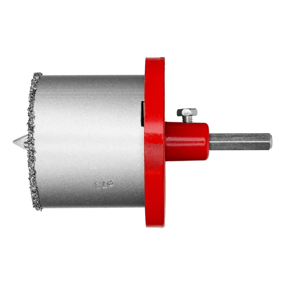 Набор коронок по керамической плитке, 33-53-67-73 мм, шестигранный хвостовик Matrix (72840)