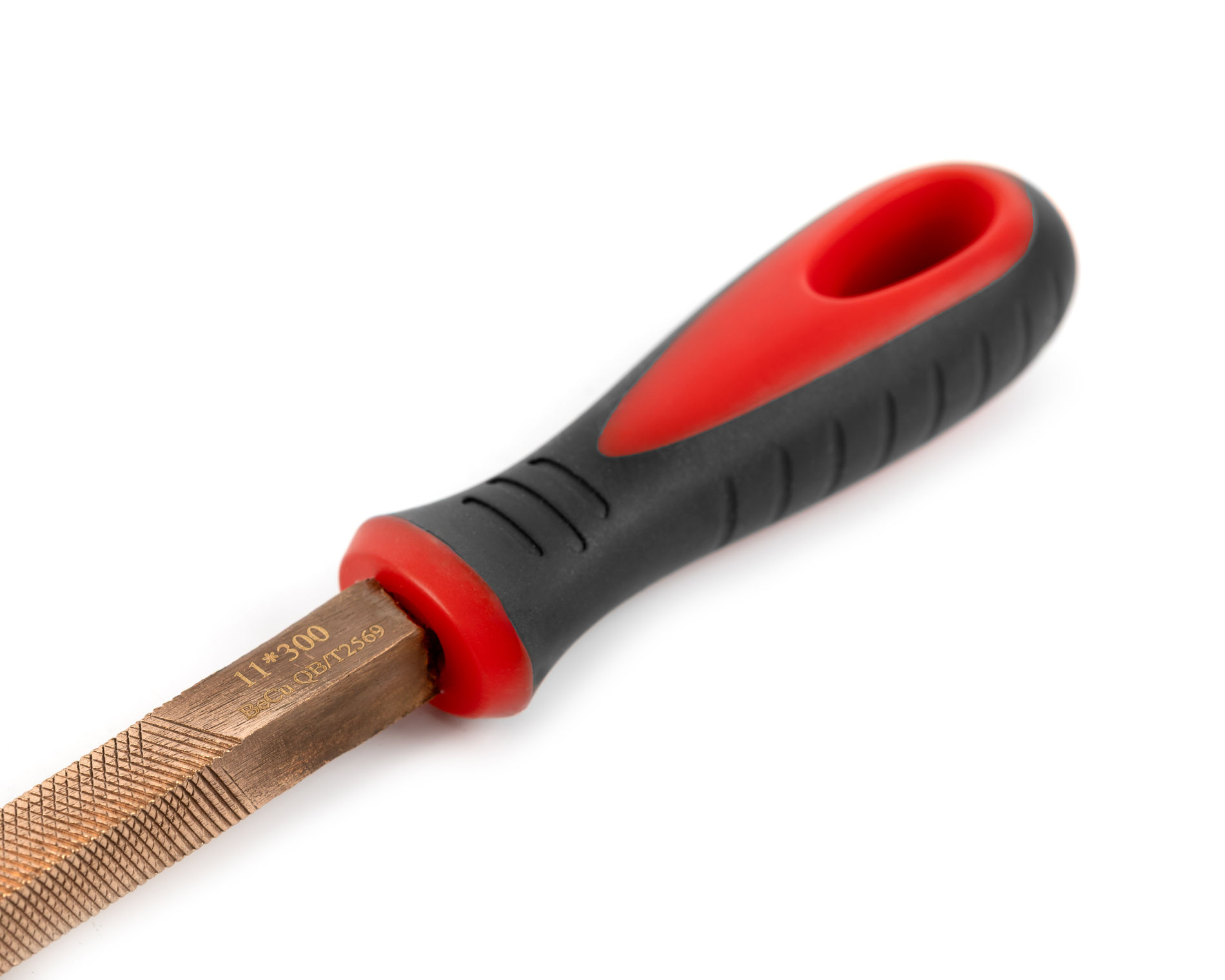 Напильник квадратный 11х300мм AlCu искробезопасный 220-1006, HORTZ