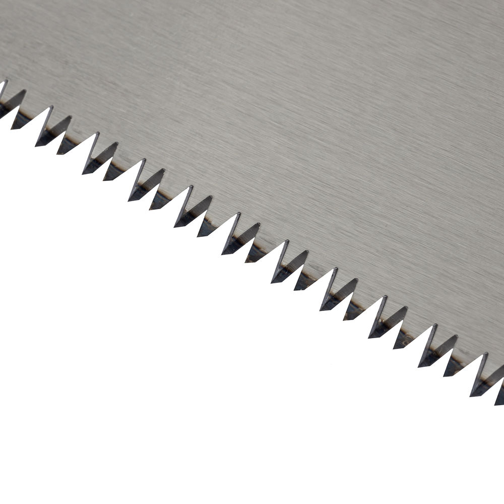 Ножовка по дереву, 400 мм, 11 TPI, зуб 3D, двухкомпонентная рукоятка Denzel (24146)