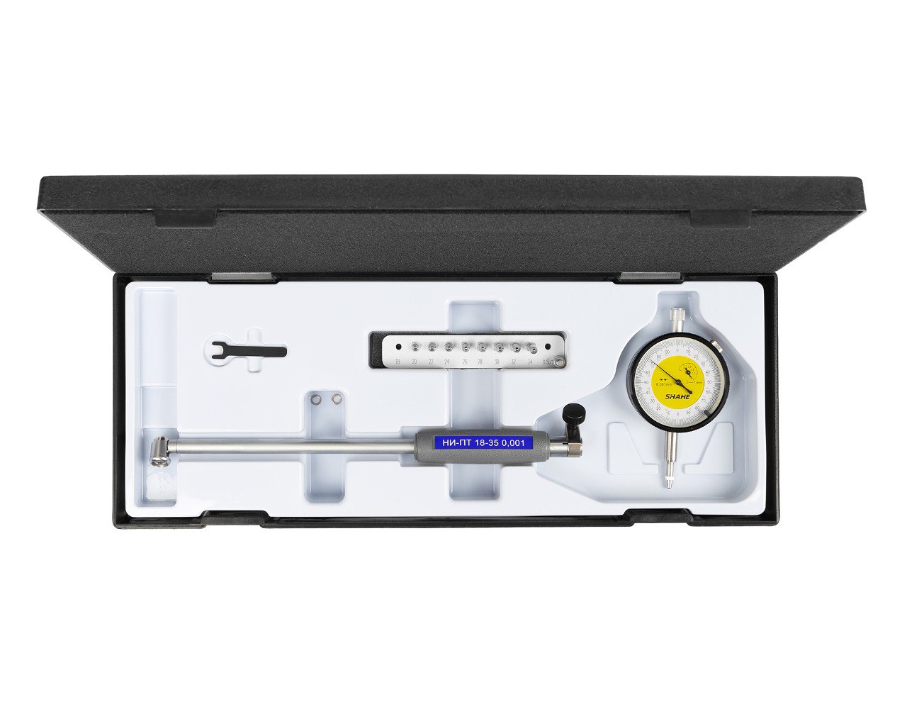 Нутромер индикаторный НИ повышенной точности 18-35 0,001 SHAHE
