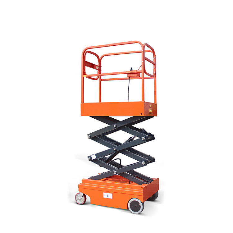 Подъемник ножничный самоходный 240 кг 4/6 м TOR GTJZ DC аккумуляторный (N) (1009022)