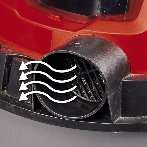 Пылесос д/вл и сух уборки Einhell PXC TC-VC 18/15 Li-Solo, 18В, 80мБар, 15л, без АКБ (2347145)