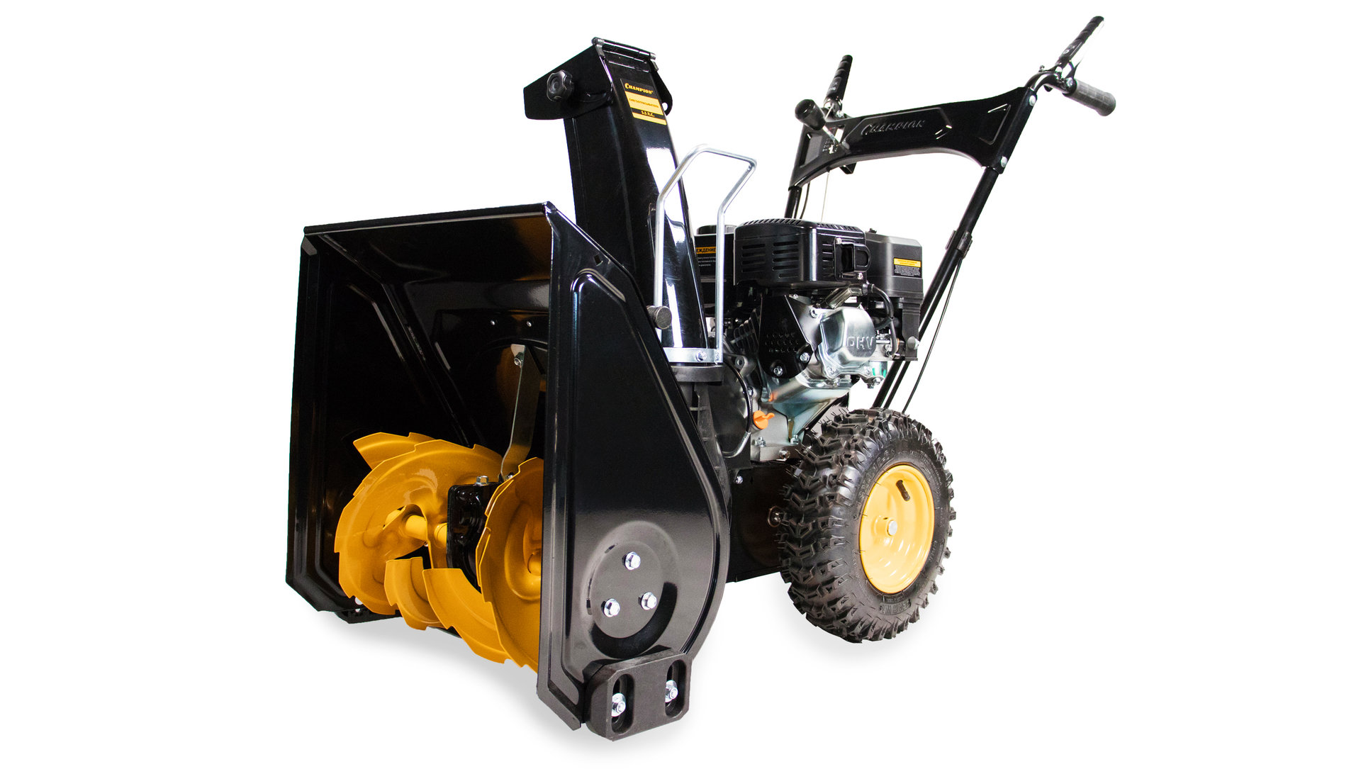 Снегоотбрасыватель CHAMPION ST553 (5,5лс 53см 4F/1R колеса 3,6л 56,5кг руч.стартер) (ST553)