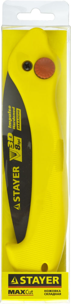 Ножовка Cobra Camp, 160 мм, для быстрого реза сырой древесины STAYER 15085