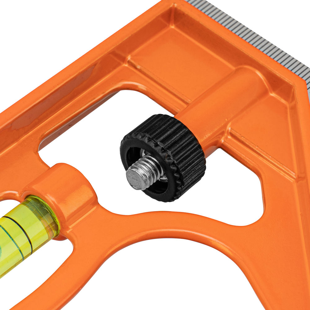 Угольник, 300 мм, металлический, комбинированный Sparta (323675)