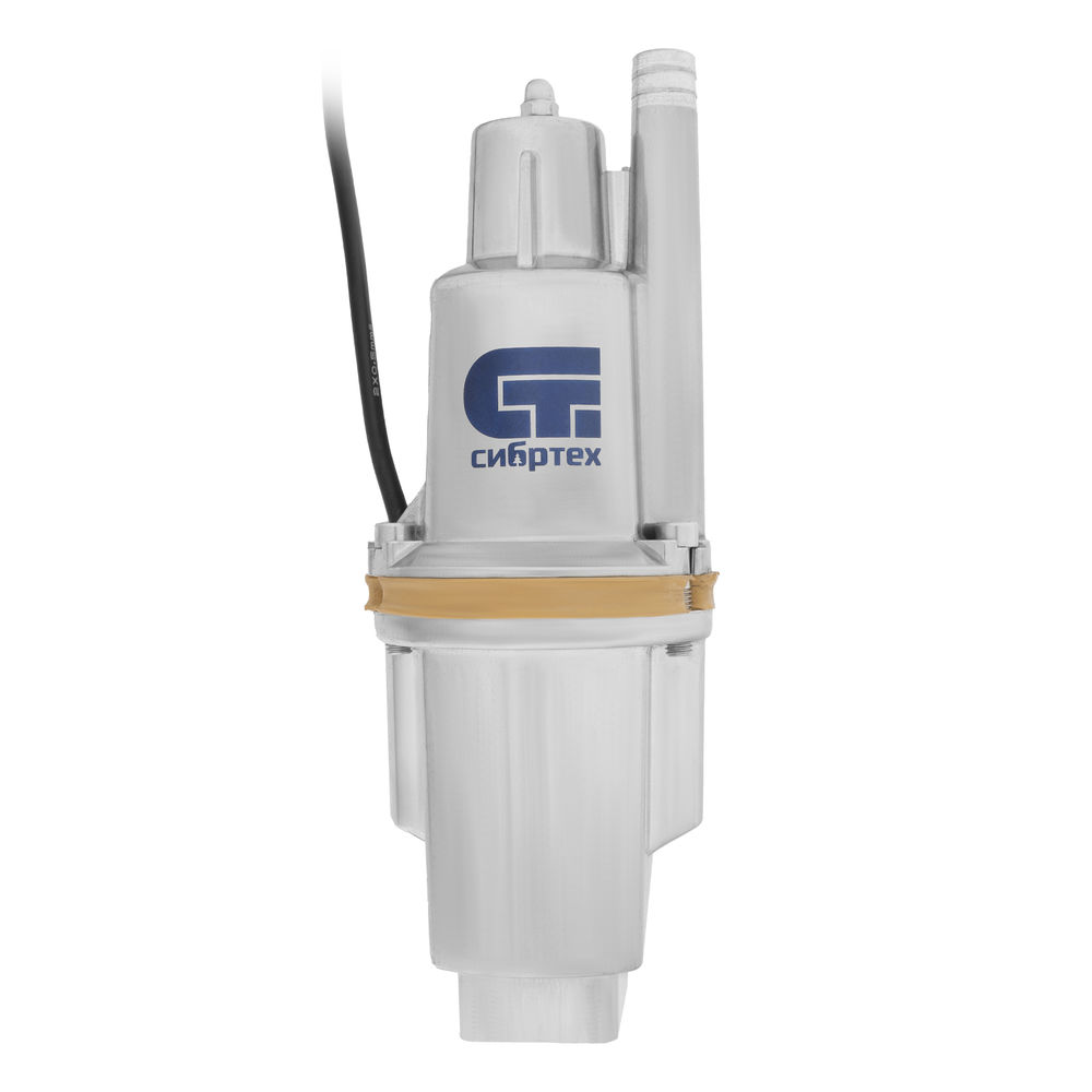 Вибрационный насос СВН300-25, верхний забор, 300 Вт, напор 75 м, 1200 л/ч, кабель 25 м Сибртех (99303)